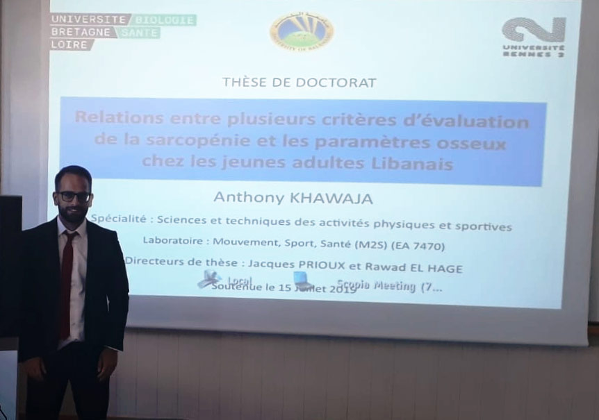 A PhD awarded to Anthony Khawaja