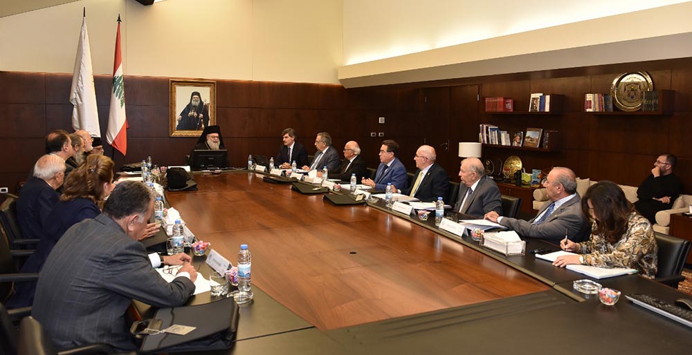 مجلس أمناء جامعة البلمند يلتئم برئاسة البطريرك يوحنّا العاشر (يازجي)