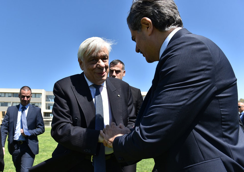 President Warrak Welcomes the President of the Hellenic Republic