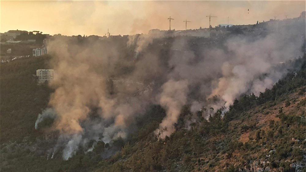 Mapping Lebanon’s fire devastated areas, 2019