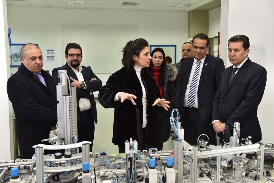 President of the Order of Engineers and Architects, Tripoli, visits UOB