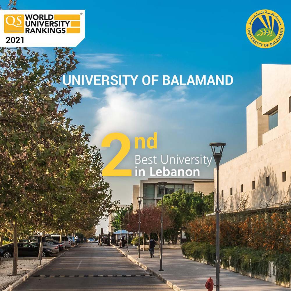 UOB climbs to 2nd place in Lebanon according to the QS World University Rankings