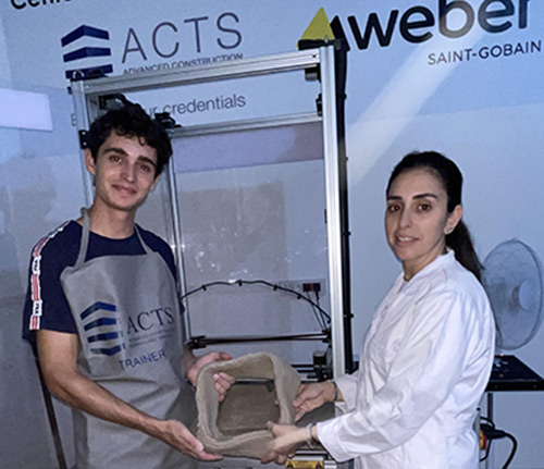 From International Collaboration Towards Innovation: Noam Janitor Explores Geopolymer 3D Printing at UOB