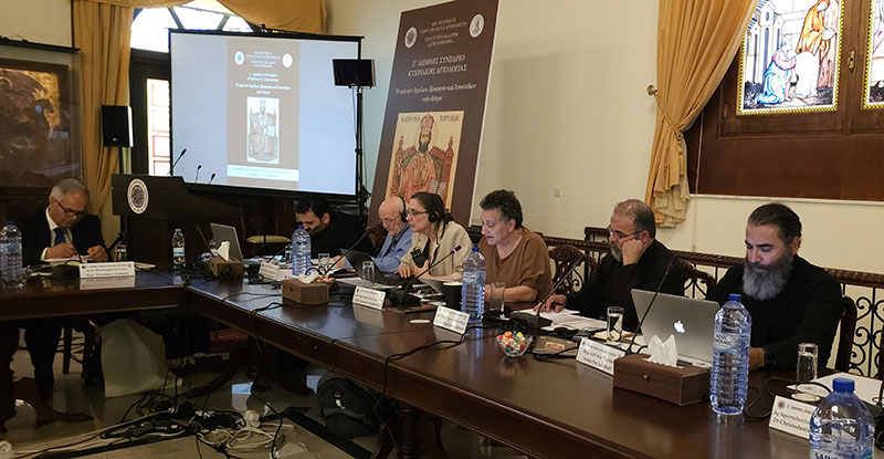 Archimandrite Prof. Jack Khalil participates in a conference in Cyprus