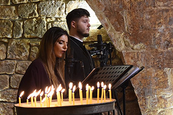 Ribal Wehbe Performs at Balamand Monastery for Beirut Chants Festival