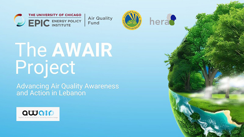 UOB AWAIR project selected as one of the grantees of the EPIC Air Quality Fund