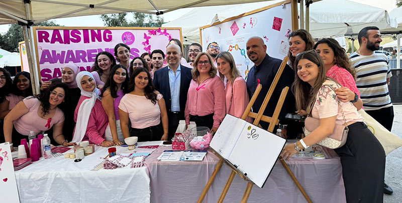 Faculty of Health Sciences Participates in Breast Cancer Awareness Day