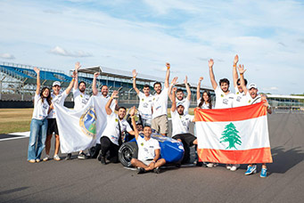 Global Achievement for the University of Balamand Team at Formula Student 2025