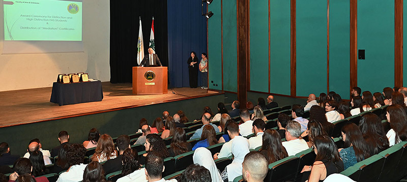 Faculty of Arts and Sciences Honors Outstanding Students