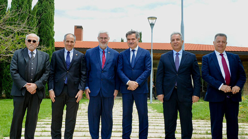AUB President Visits the University of Balamand