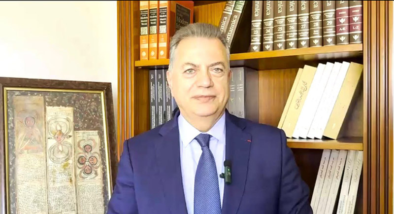 Professor Comair Highlights Water Diplomacy and Announces Blue Dignity