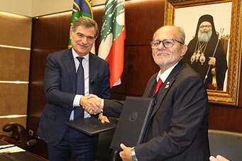 MoU between the University of Balamand and the Lebanese Red Cross to Enhance Academic Cooperation in Humanitarian Action