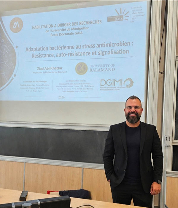 Dr. Ziad Abi Khattar, Professor at UOB, Receives HDR with Highest Distinction